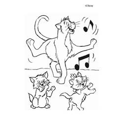 Coloring page: Aristocats (Animation Movies) #26861 - Free Printable Coloring Pages