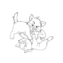 Coloring page: Aristocats (Animation Movies) #26873 - Free Printable Coloring Pages