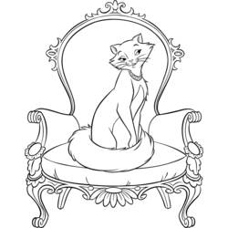 Coloring page: Aristocats (Animation Movies) #26875 - Printable coloring pages
