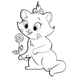 Coloring page: Aristocats (Animation Movies) #26877 - Printable coloring pages