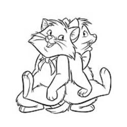 Coloring page: Aristocats (Animation Movies) #26888 - Free Printable Coloring Pages