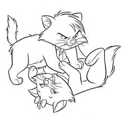 Coloring page: Aristocats (Animation Movies) #26895 - Free Printable Coloring Pages