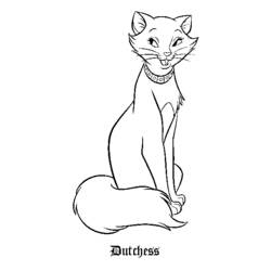 Coloring page: Aristocats (Animation Movies) #26899 - Free Printable Coloring Pages