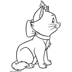 Coloring page: Aristocats (Animation Movies) #26911 - Printable coloring pages