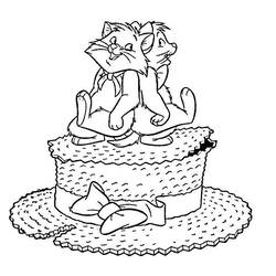 Coloring page: Aristocats (Animation Movies) #26914 - Free Printable Coloring Pages