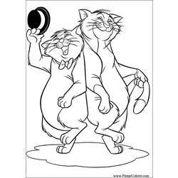 Coloring page: Aristocats (Animation Movies) #26916 - Free Printable Coloring Pages