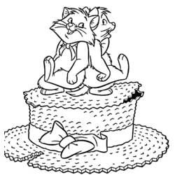 Coloring page: Aristocats (Animation Movies) #27001 - Free Printable Coloring Pages