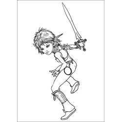 Coloring page: Arthur and the Minimoys (Animation Movies) #199656 - Free Printable Coloring Pages