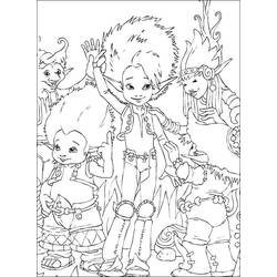 Coloring page: Arthur and the Minimoys (Animation Movies) #199660 - Free Printable Coloring Pages