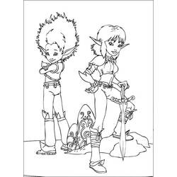 Coloring page: Arthur and the Minimoys (Animation Movies) #199662 - Free Printable Coloring Pages