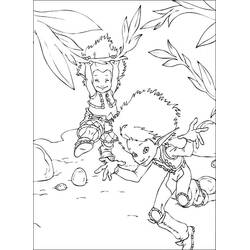 Coloring page: Arthur and the Minimoys (Animation Movies) #199674 - Free Printable Coloring Pages