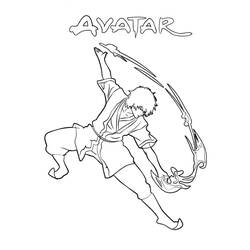 Avatar: The Last Airbender (Animation Movies) coloring page #208152 to print and color