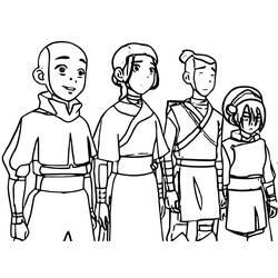 Avatar: The Last Airbender (Animation Movies) coloring page #208153 to print and color