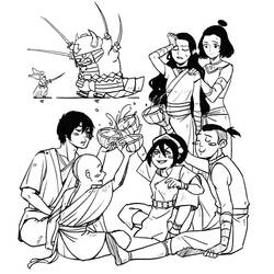 Avatar: The Last Airbender (Animation Movies) coloring page #208158 to print and color