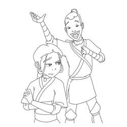 Avatar: The Last Airbender (Animation Movies) coloring page #208174 to print and color