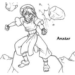Avatar: The Last Airbender (Animation Movies) coloring page #208187 to print and color