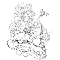 Avatar: The Last Airbender (Animation Movies) coloring page #208191 to print and color