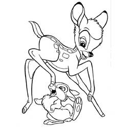 Coloring page: Bambi (Animation Movies) #128514 - Printable coloring pages
