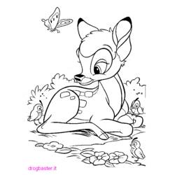 Coloring page: Bambi (Animation Movies) #128516 - Free Printable Coloring Pages