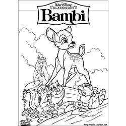 Coloring page: Bambi (Animation Movies) #128520 - Free Printable Coloring Pages