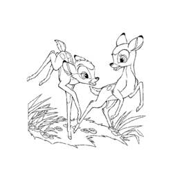 Coloring page: Bambi (Animation Movies) #128526 - Free Printable Coloring Pages
