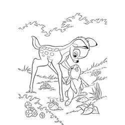 Coloring page: Bambi (Animation Movies) #128527 - Free Printable Coloring Pages