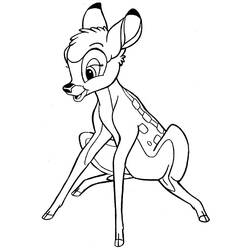 Coloring page: Bambi (Animation Movies) #128533 - Free Printable Coloring Pages