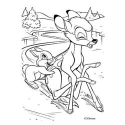 Coloring page: Bambi (Animation Movies) #128547 - Free Printable Coloring Pages