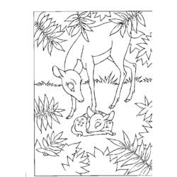 Coloring page: Bambi (Animation Movies) #128553 - Free Printable Coloring Pages