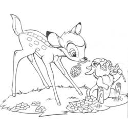 Coloring page: Bambi (Animation Movies) #128560 - Printable coloring pages