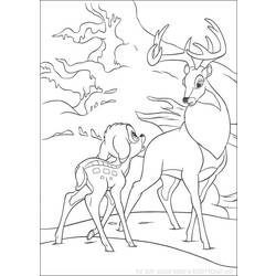 Coloring page: Bambi (Animation Movies) #128567 - Free Printable Coloring Pages
