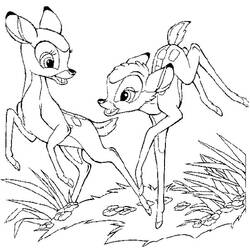 Coloring page: Bambi (Animation Movies) #128574 - Free Printable Coloring Pages