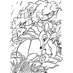 Coloring page: Bambi (Animation Movies) #128576 - Free Printable Coloring Pages