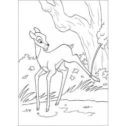 Coloring page: Bambi (Animation Movies) #128636 - Free Printable Coloring Pages