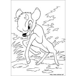 Coloring page: Bambi (Animation Movies) #128641 - Free Printable Coloring Pages