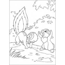 Coloring page: Bambi (Animation Movies) #128653 - Free Printable Coloring Pages