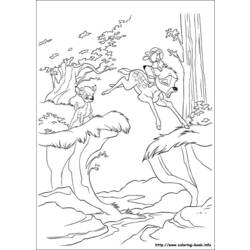 Coloring page: Bambi (Animation Movies) #128661 - Free Printable Coloring Pages