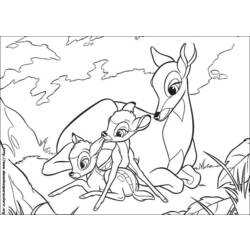 Coloring page: Bambi (Animation Movies) #128665 - Free Printable Coloring Pages