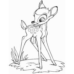 Coloring page: Bambi (Animation Movies) #128667 - Free Printable Coloring Pages