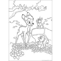 Coloring page: Bambi (Animation Movies) #128674 - Free Printable Coloring Pages