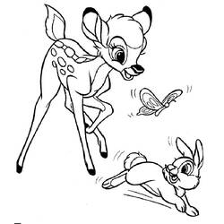 Coloring page: Bambi (Animation Movies) #128687 - Free Printable Coloring Pages