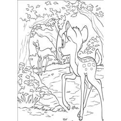 Coloring page: Bambi (Animation Movies) #128691 - Free Printable Coloring Pages