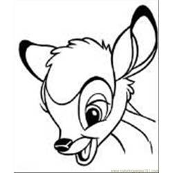 Coloring page: Bambi (Animation Movies) #128699 - Printable coloring pages