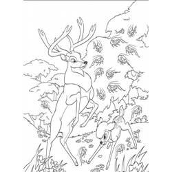 Coloring page: Bambi (Animation Movies) #128705 - Free Printable Coloring Pages