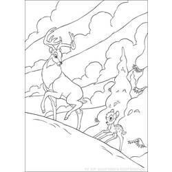 Coloring page: Bambi (Animation Movies) #128726 - Free Printable Coloring Pages