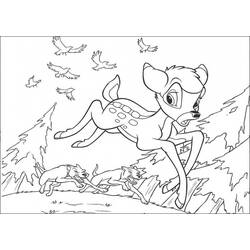 Coloring page: Bambi (Animation Movies) #128729 - Free Printable Coloring Pages