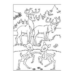 Coloring page: Bambi (Animation Movies) #128730 - Free Printable Coloring Pages