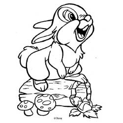 Coloring page: Bambi (Animation Movies) #128754 - Printable coloring pages