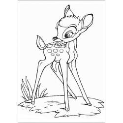 Coloring page: Bambi (Animation Movies) #128755 - Free Printable Coloring Pages