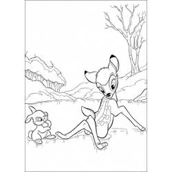 Coloring page: Bambi (Animation Movies) #128764 - Free Printable Coloring Pages